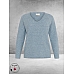 KAFFE CURVE Trui Niela Windward Blue Melange